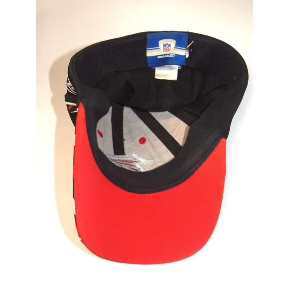 Reebok Atlanta Falcons Hat Men’s L/XL Black Red NFL Flex Fit Unisex Cap - Picture 4 of 5
